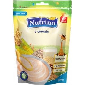 Farinha lactea nutrino 200gr 7 cereais