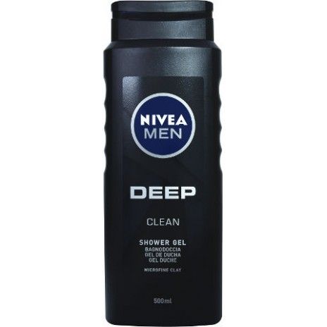 Gel banho nivea 500ml men deep clean