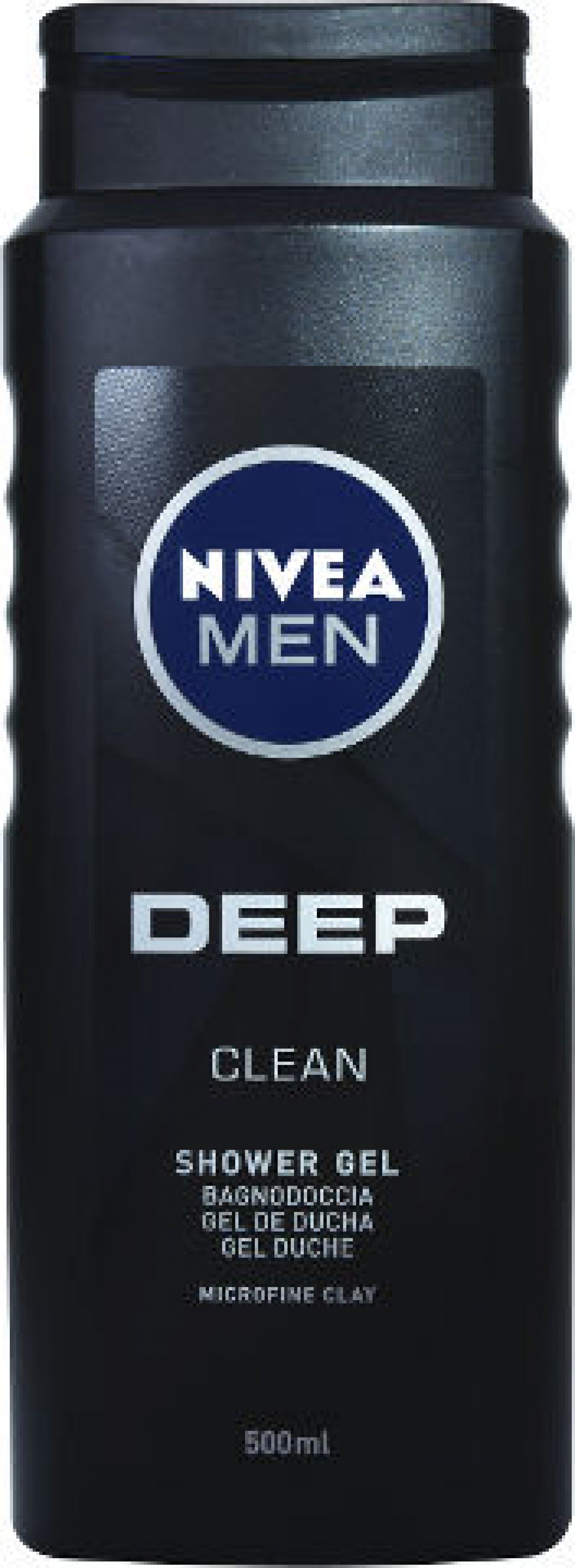 Gel banho nivea 500ml men deep clean