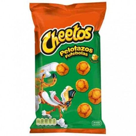 Aperitivo cheetos 130gr futebolas