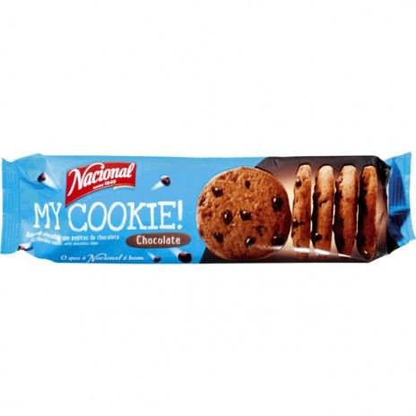 Bolacha nacional my cookie 150gr chocolate