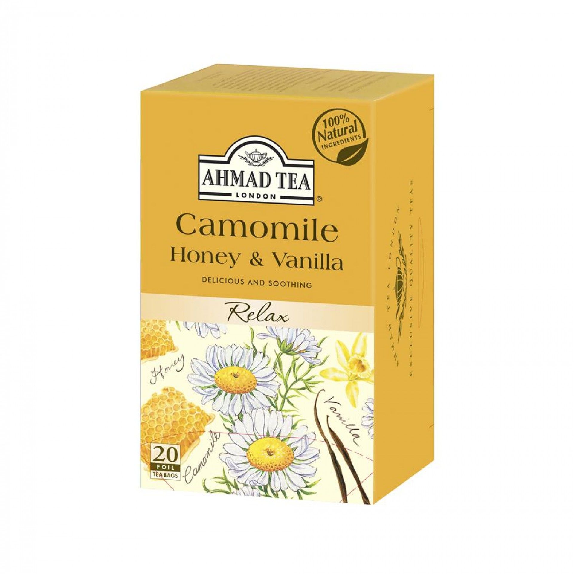 Cha ahmad 20 saq camomile honey&vanilla