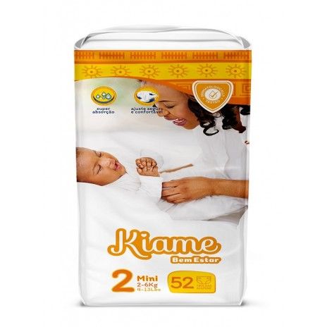 Fraldas kiame bem estar t2 52un