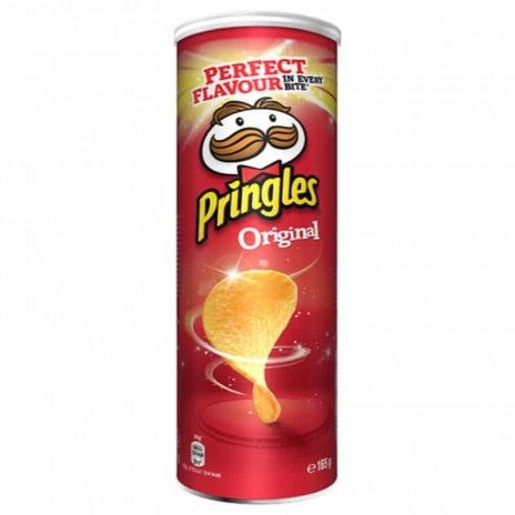 Batata frita pringles 165gr original