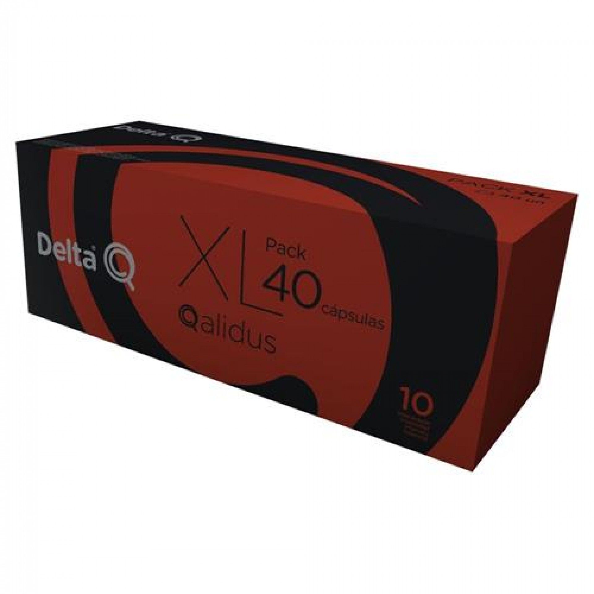 Cafe expresso delta q pack xl c/40 capsulas nº10 qalidus