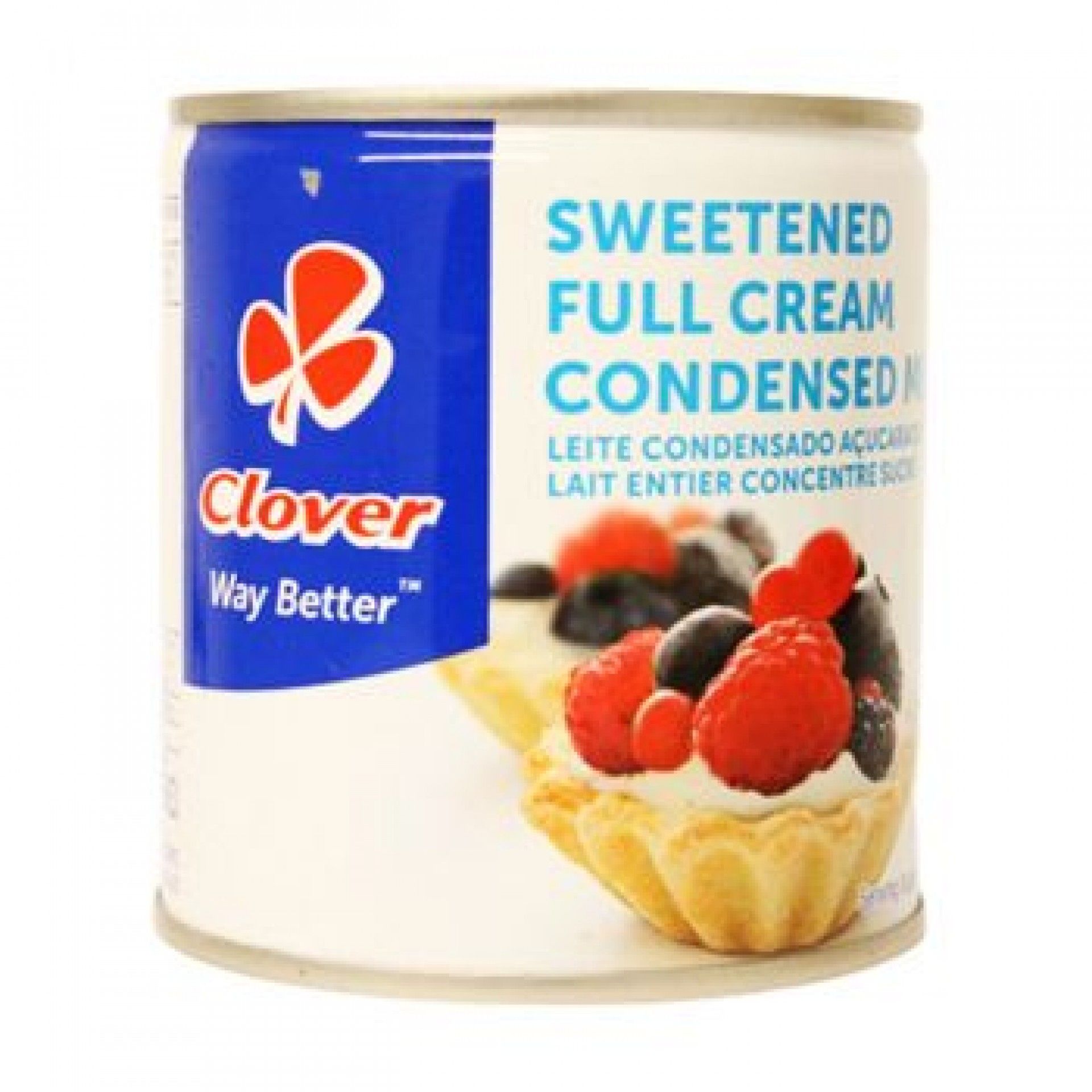 Leite condensado clover 385gr