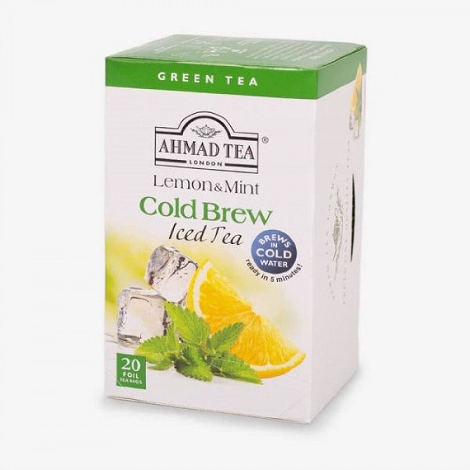 Cha ahmad 20 saq cold brew lemon&mint