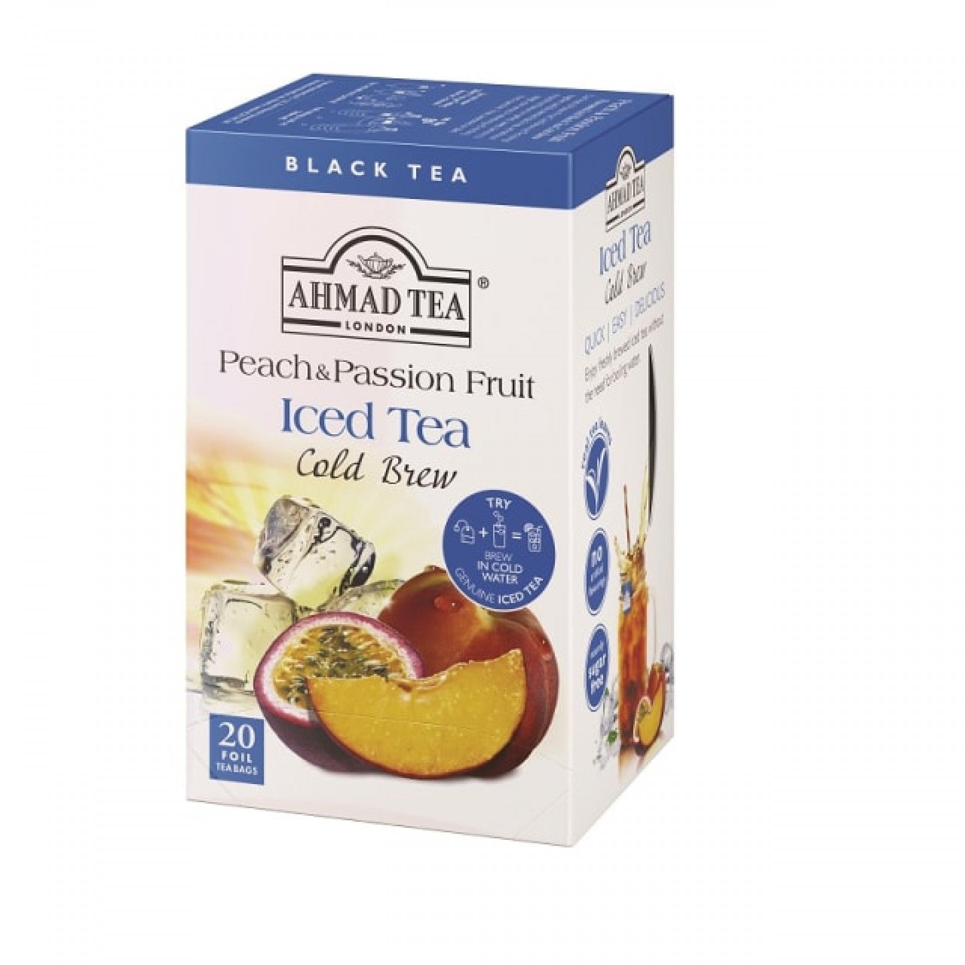 Cha ahmad 20 saq cold brew peach&passion fruit