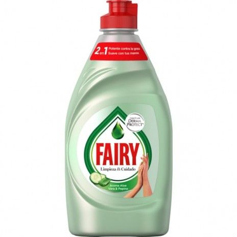 Deterg. lava loia fairy 340ml aloe vera/pepino