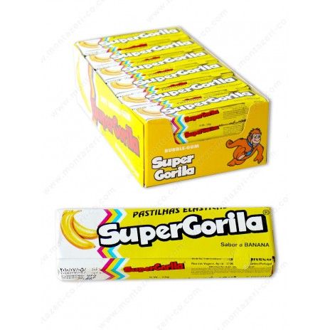 Pastilha elastica super gorila banana