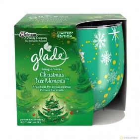 Vela perfumada glade 120gr tree moments
