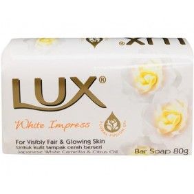 Sabonete lux 80gr white impress