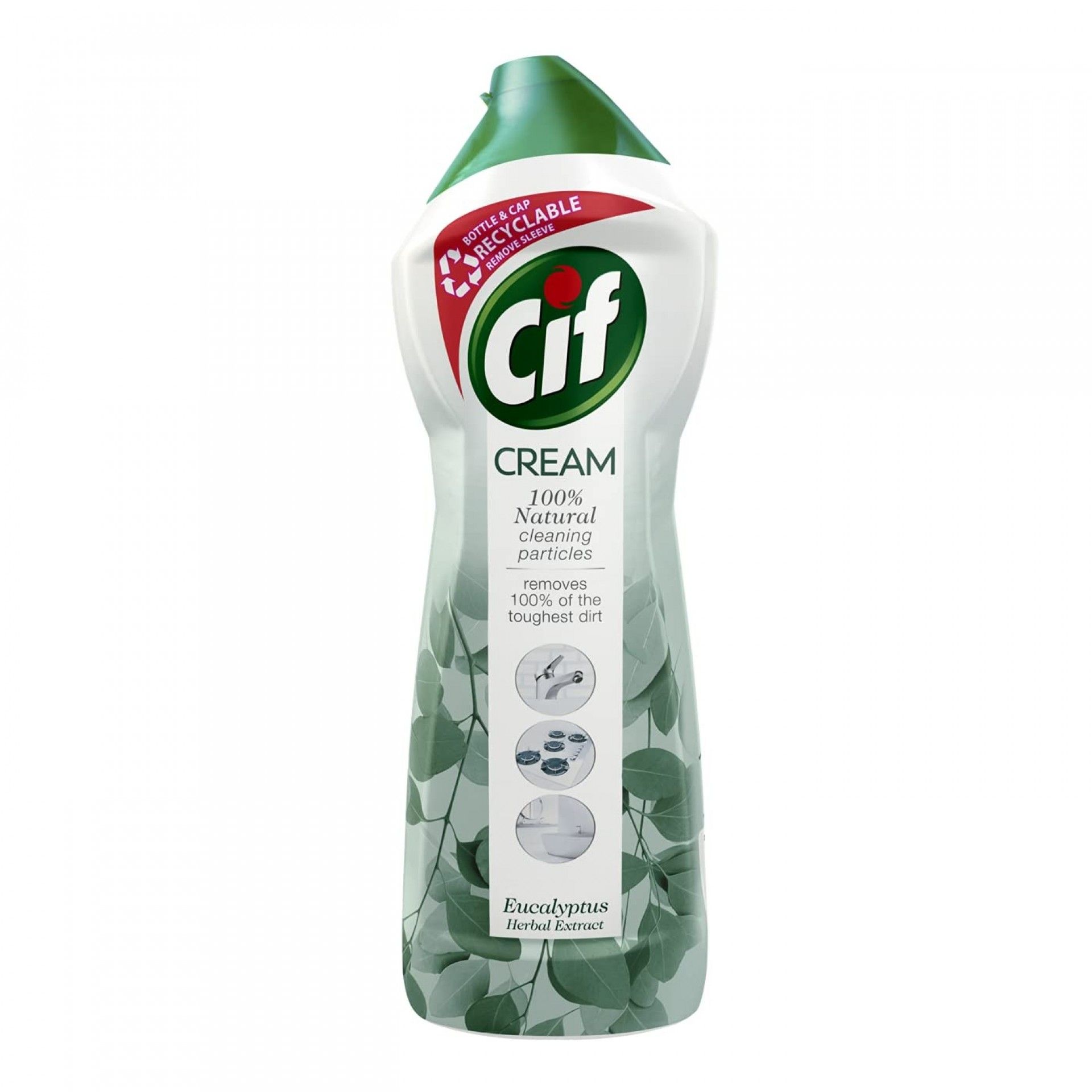 Deterg. cif creme 750ml eucalyptus