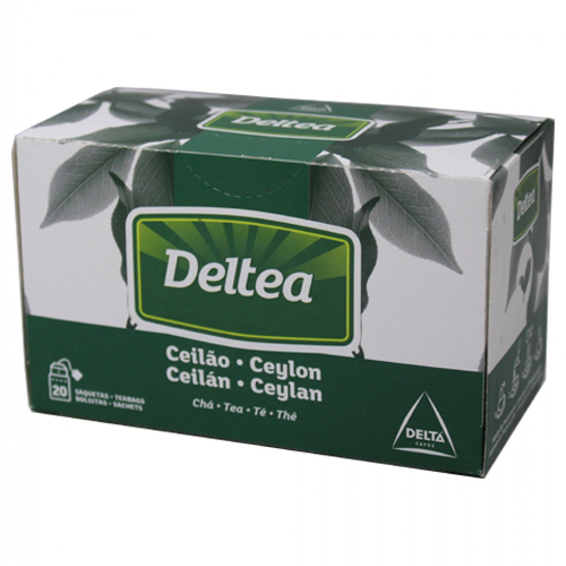 Cha preto infusao deltea 20saq ceilao