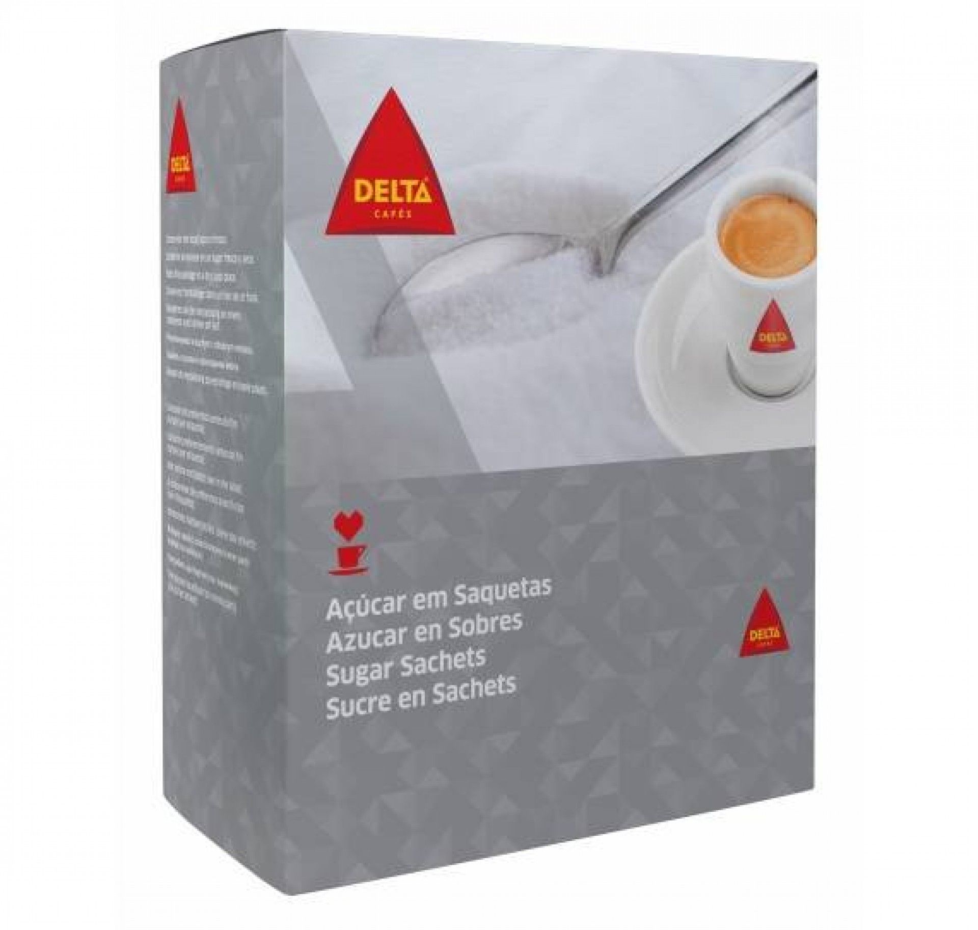 Açucar delta saquetas 6/8gr cx10kg