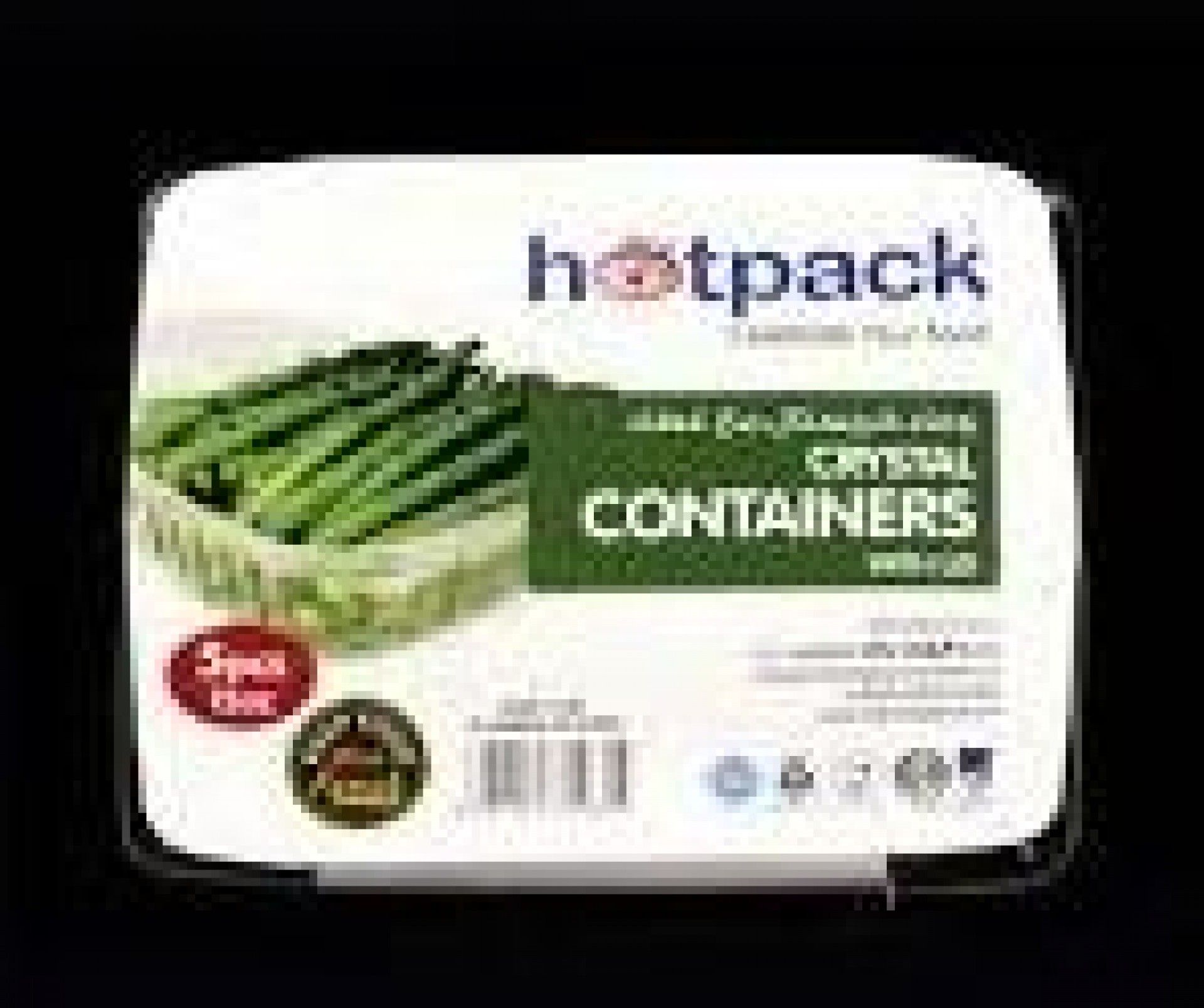 Tigela plastico c/tampa hotpack 355ml 5un