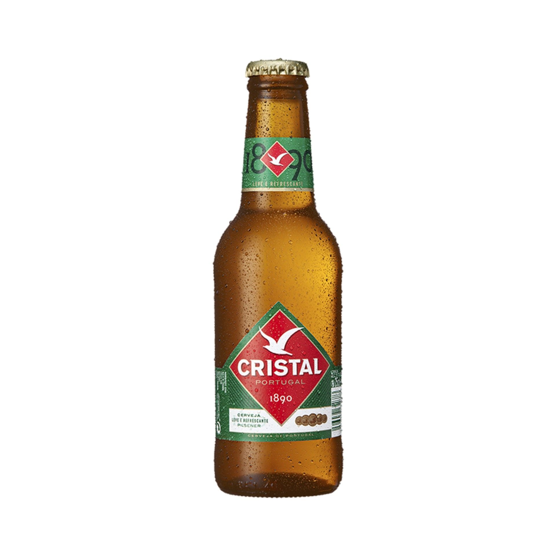 Cerveja cristal mini tp saca facil 0,25l