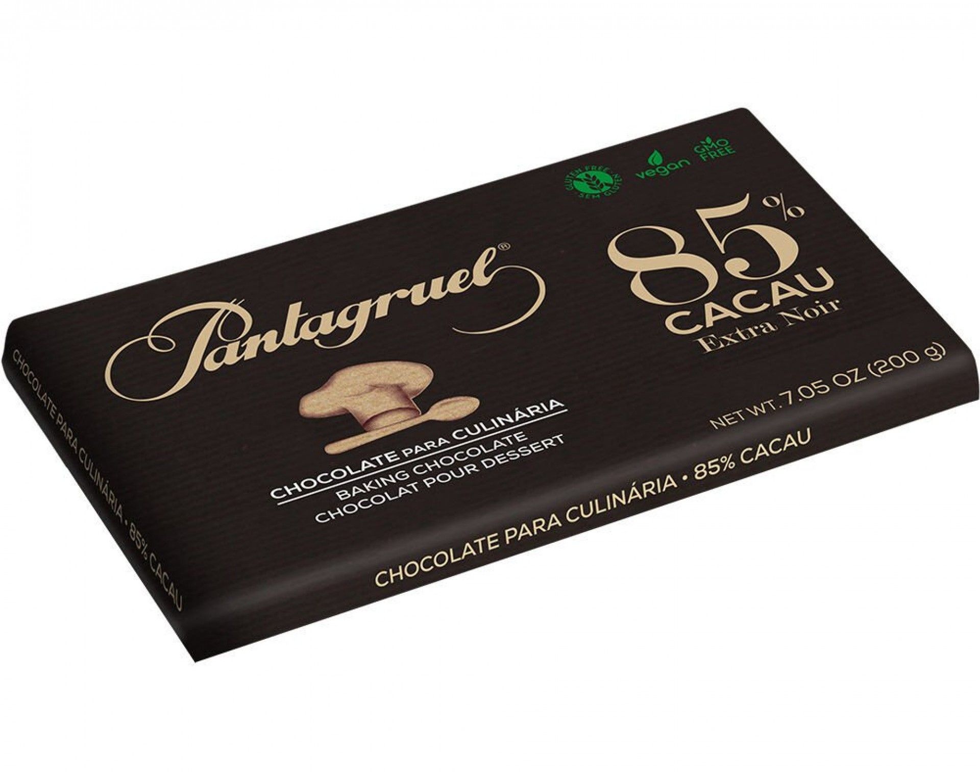 Chocolate culinaria pantagruel 200gr 85% cacau