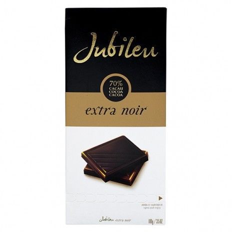Chocolate preto jubileu 100gr extra noir