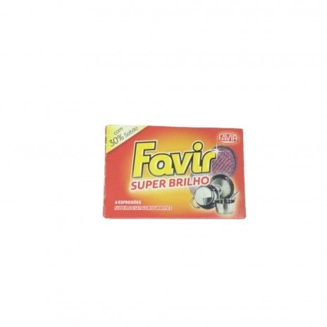 Esfregao favir regular 6un