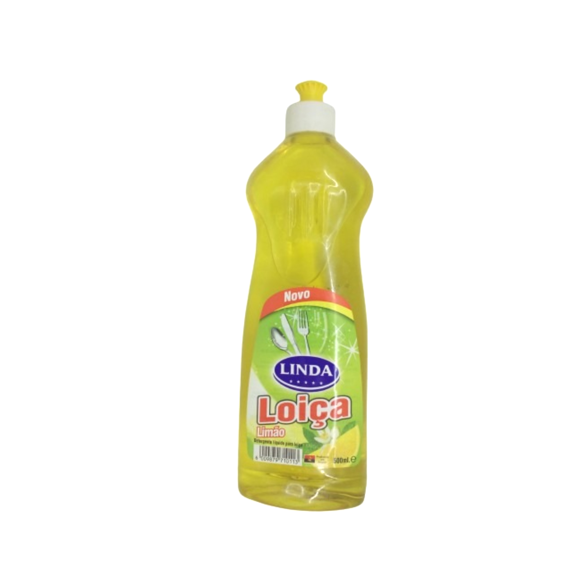 Deterg. lava loiça linda 500ml limao