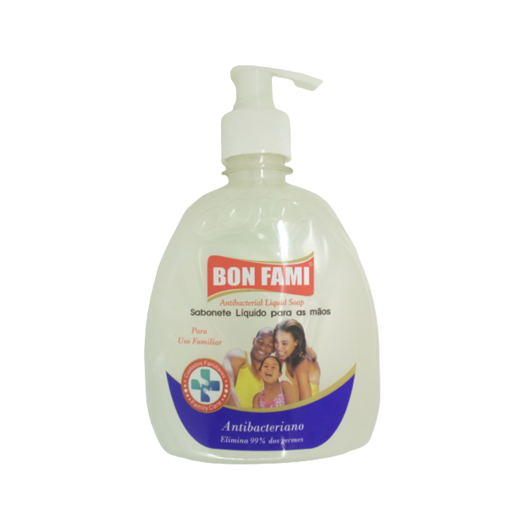 Sabonete liquido bon fami 500ml anti-bacteriano