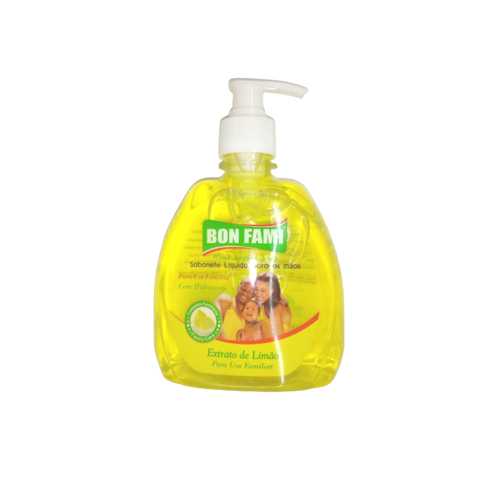 Sabonete liquido bon fami 500ml limao