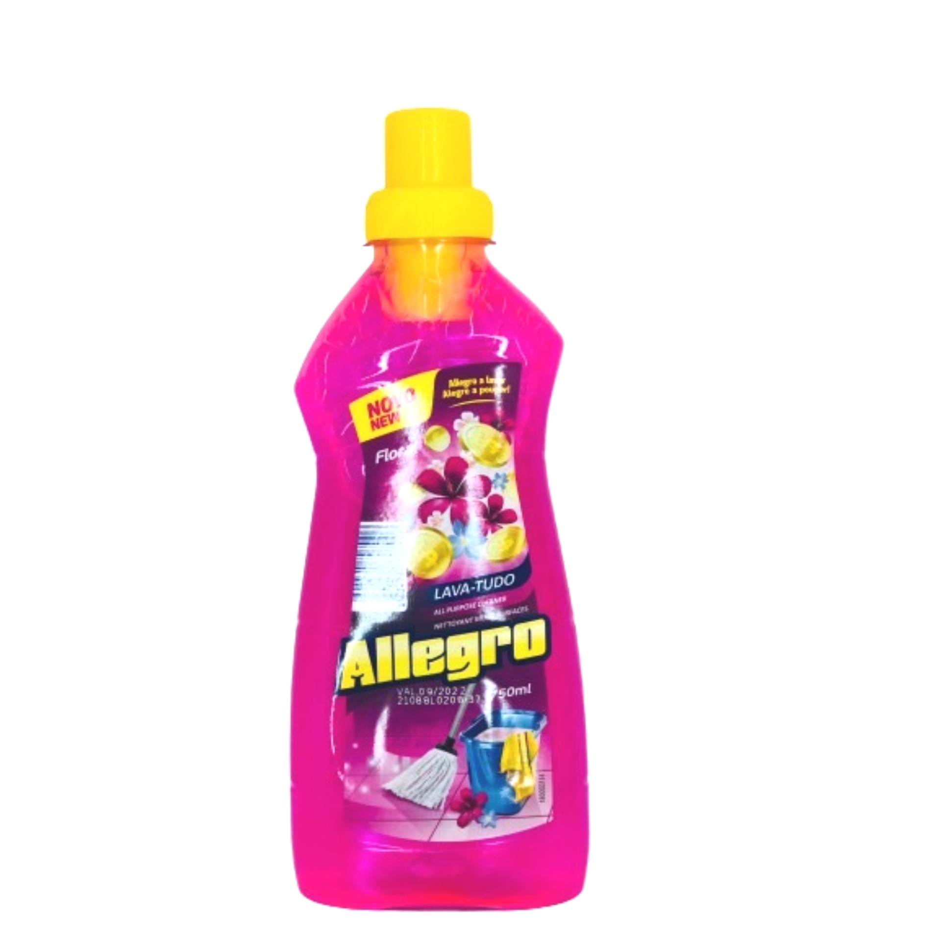 Deterg. lava tudo allegro 750ml floral