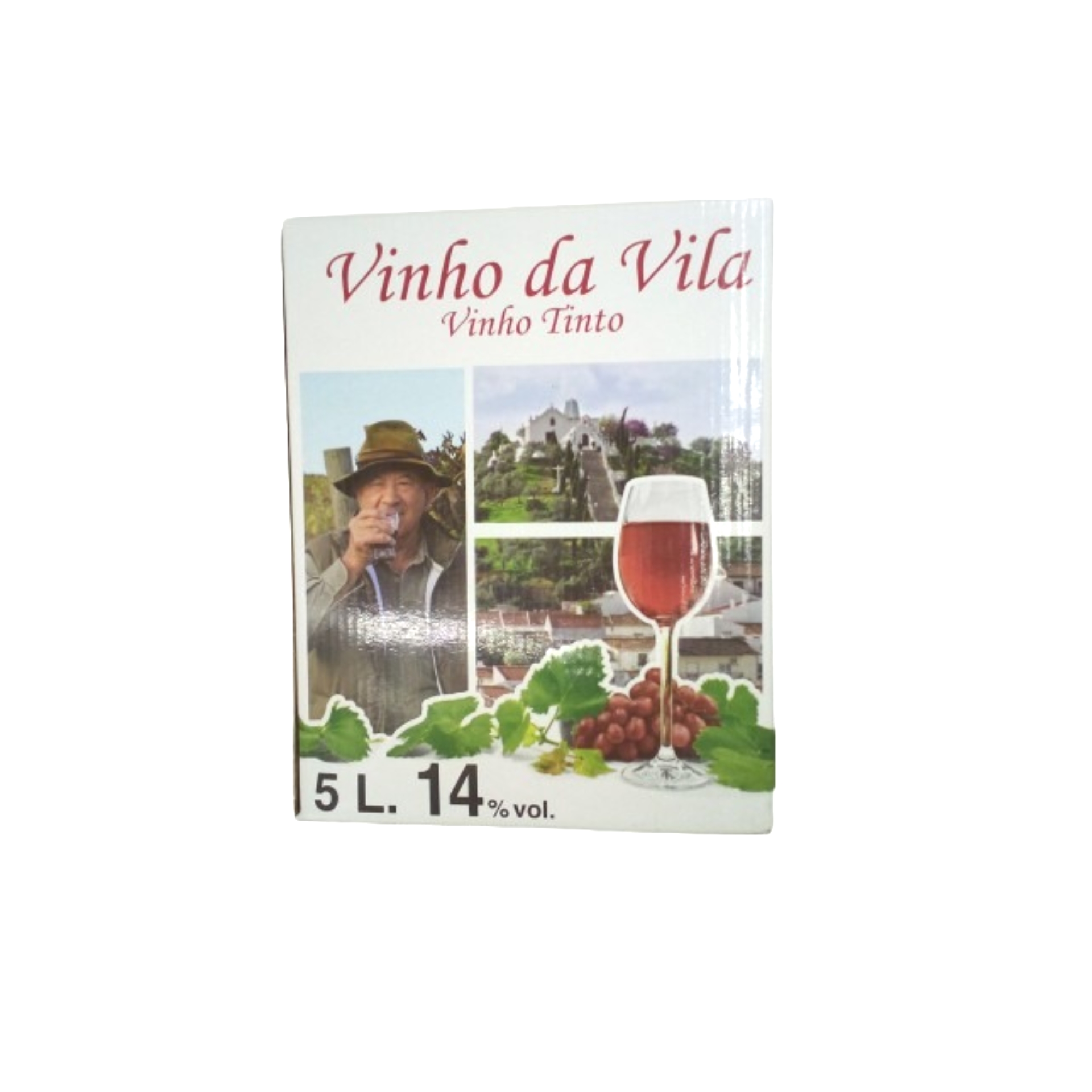 Vinho tinto vila bib 5l