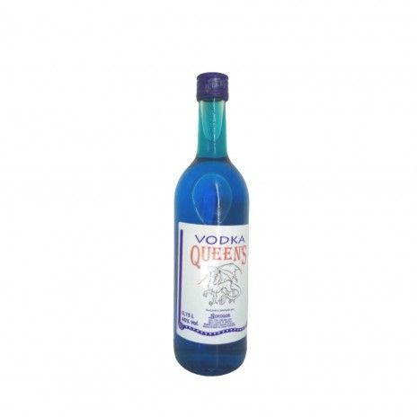 Vodka queen`s 0,75l azul