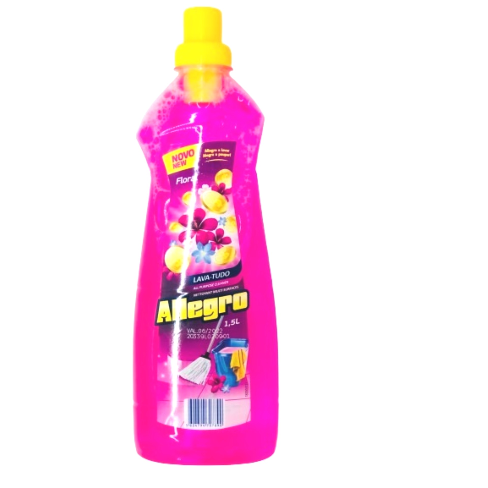 Deterg. lava tudo allegro 1,5l floral