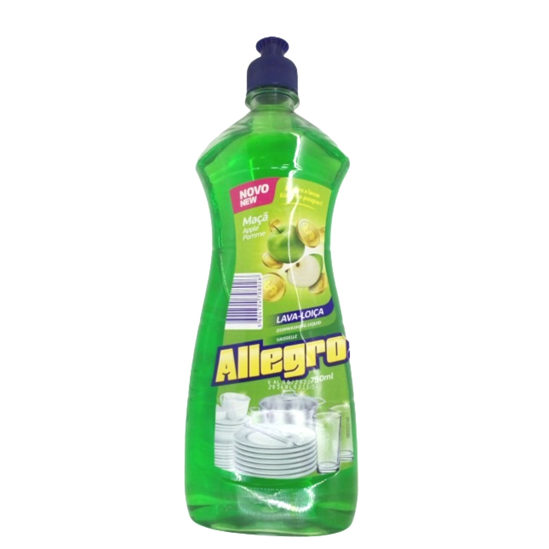 Deterg.lava loiça allegro 750ml maca