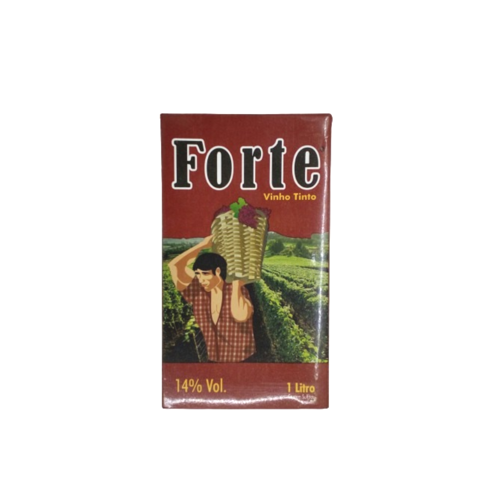 Vinho tinto forte tpak 1l