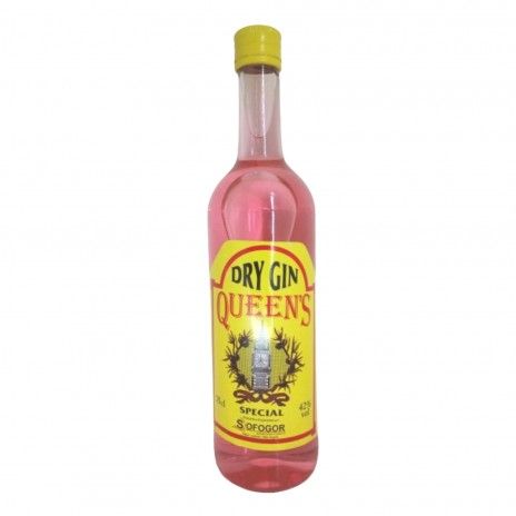 Dry gin queen rose garrafa 0.75lt