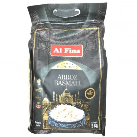 Arroz basmati al fina 5kg superior