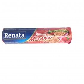 Bolacha c/creme renata divertix 112gr morango