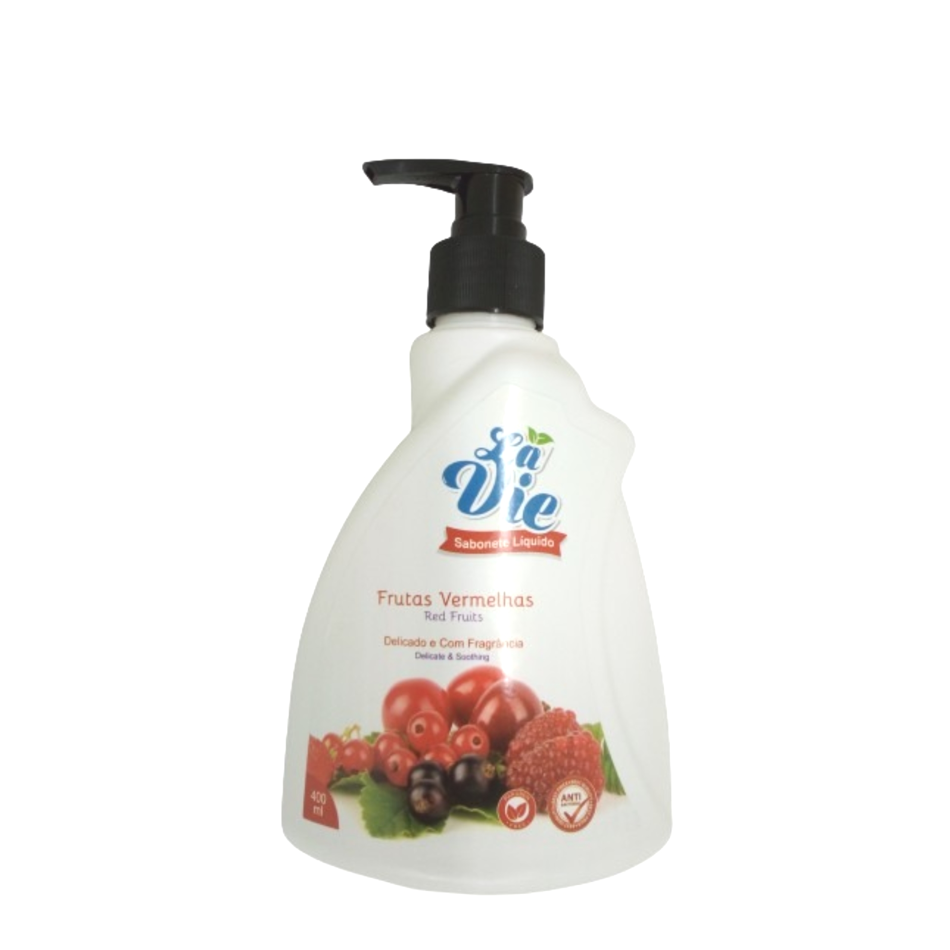 Sabonete liquido la vie 400ml frutos vermelhos