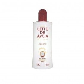 Leite corporal aveia davene 400ml oleo coco