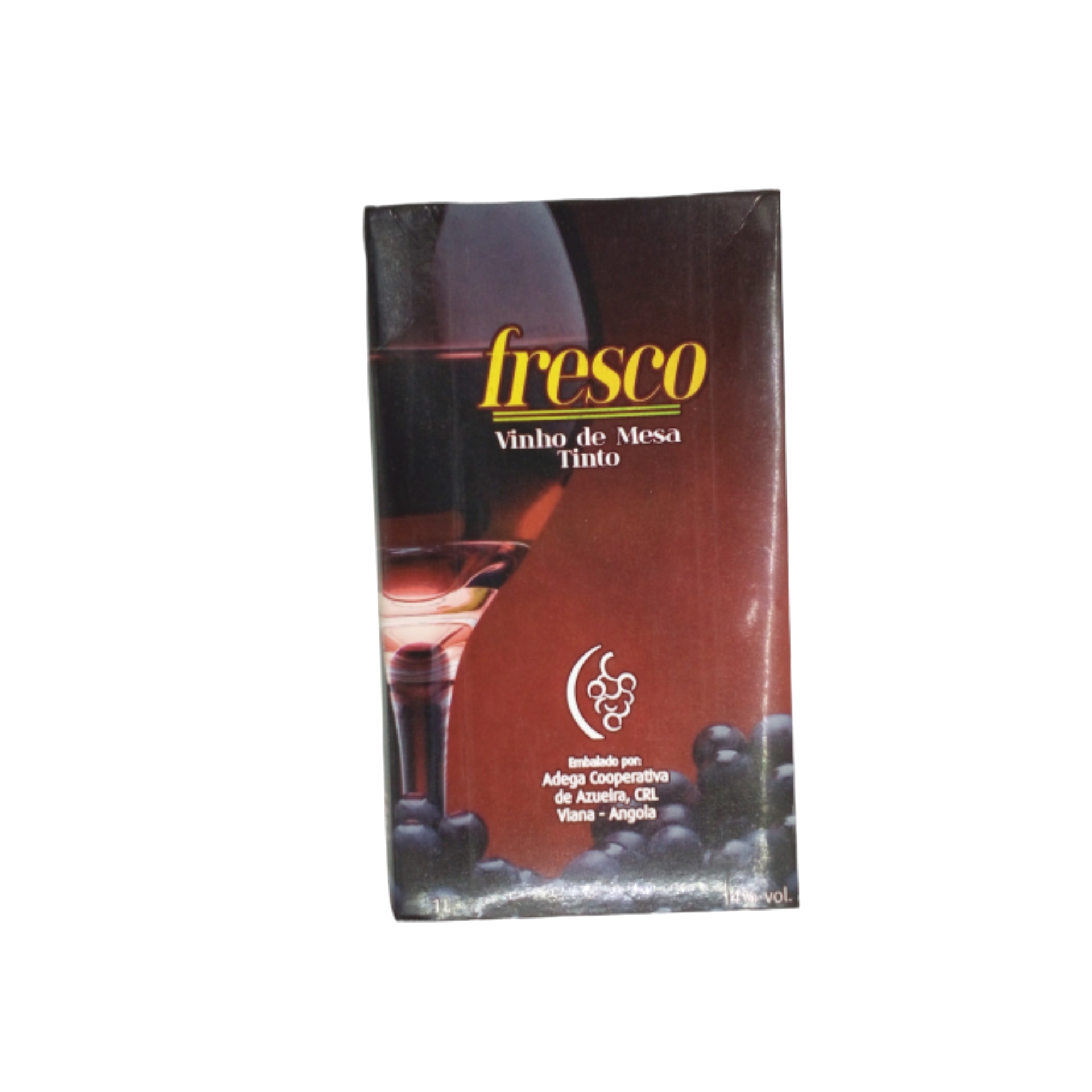 Vinho tinto fresco pacote 1l