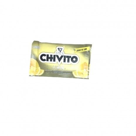 Pastilha elastica chivito 5un lemon