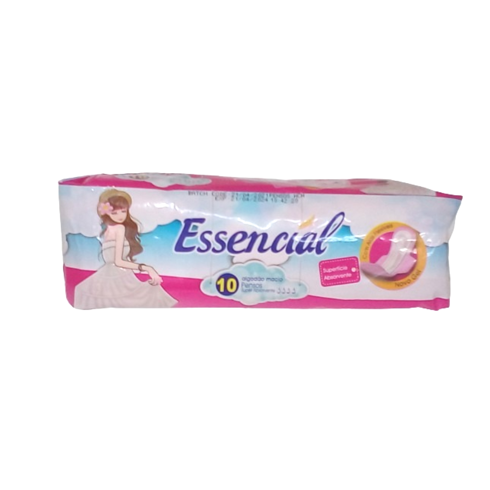 Penso higienico suave essencial c/alas 10un