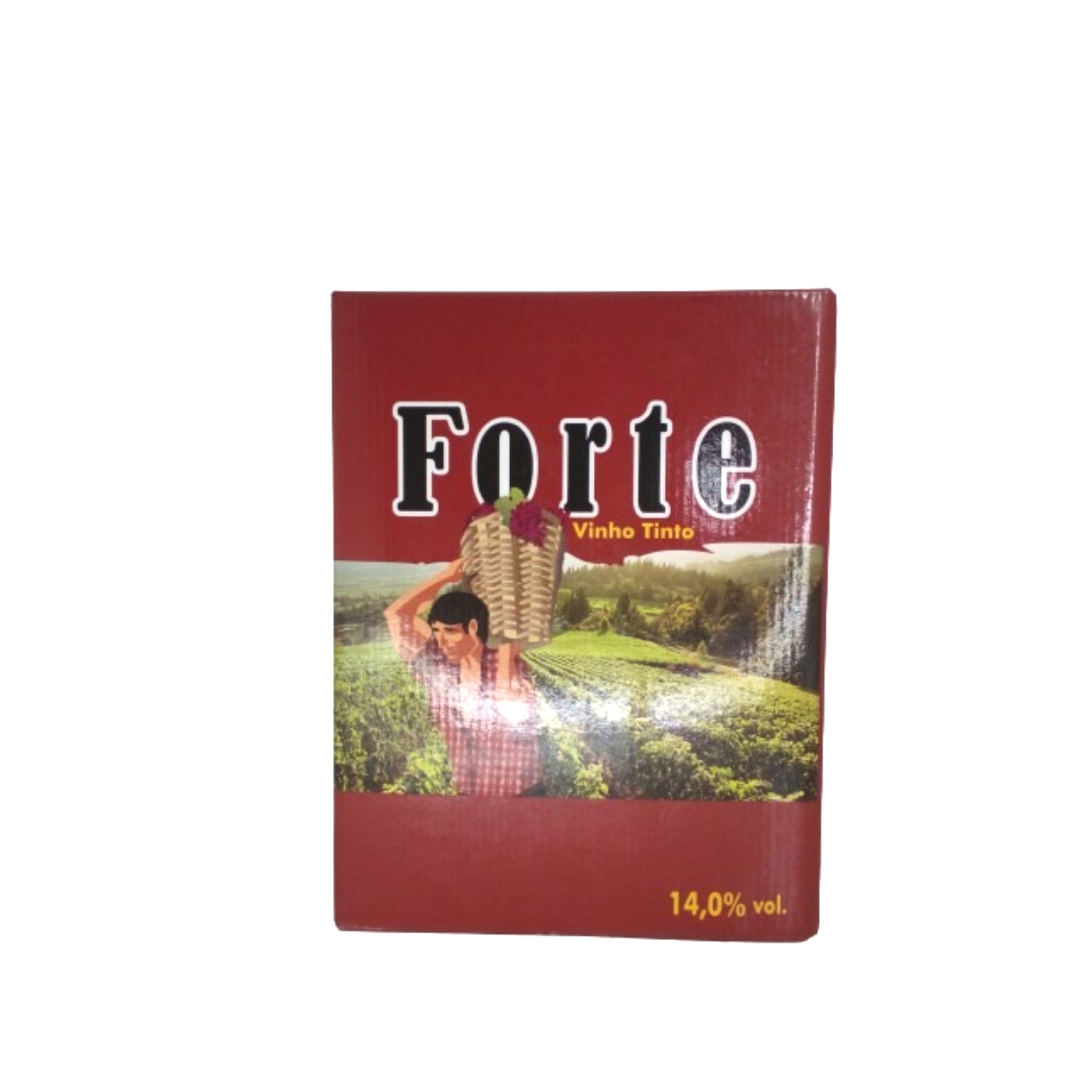 Vinho tinto forte bib 3l
