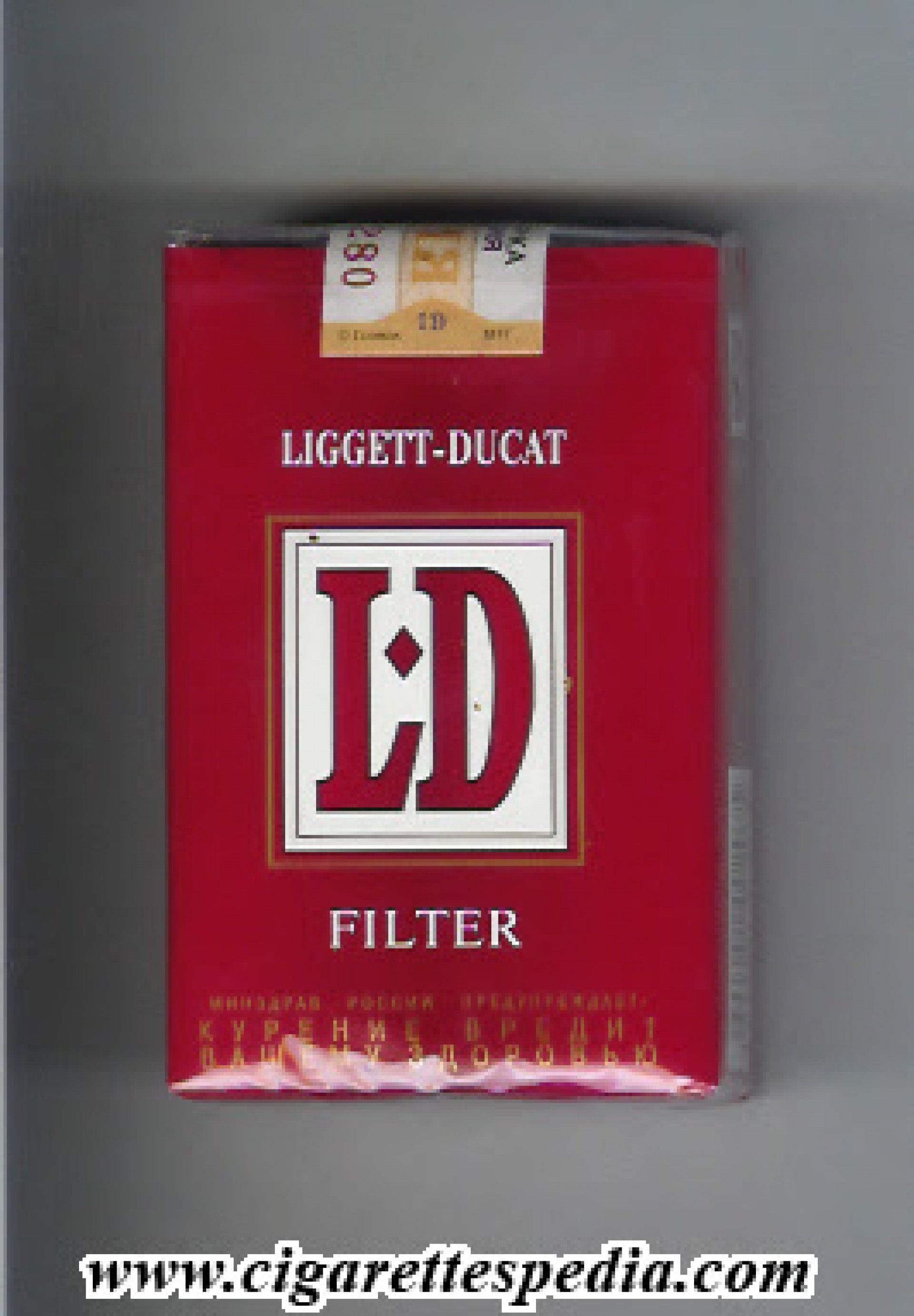 Cigarros ld filter red
