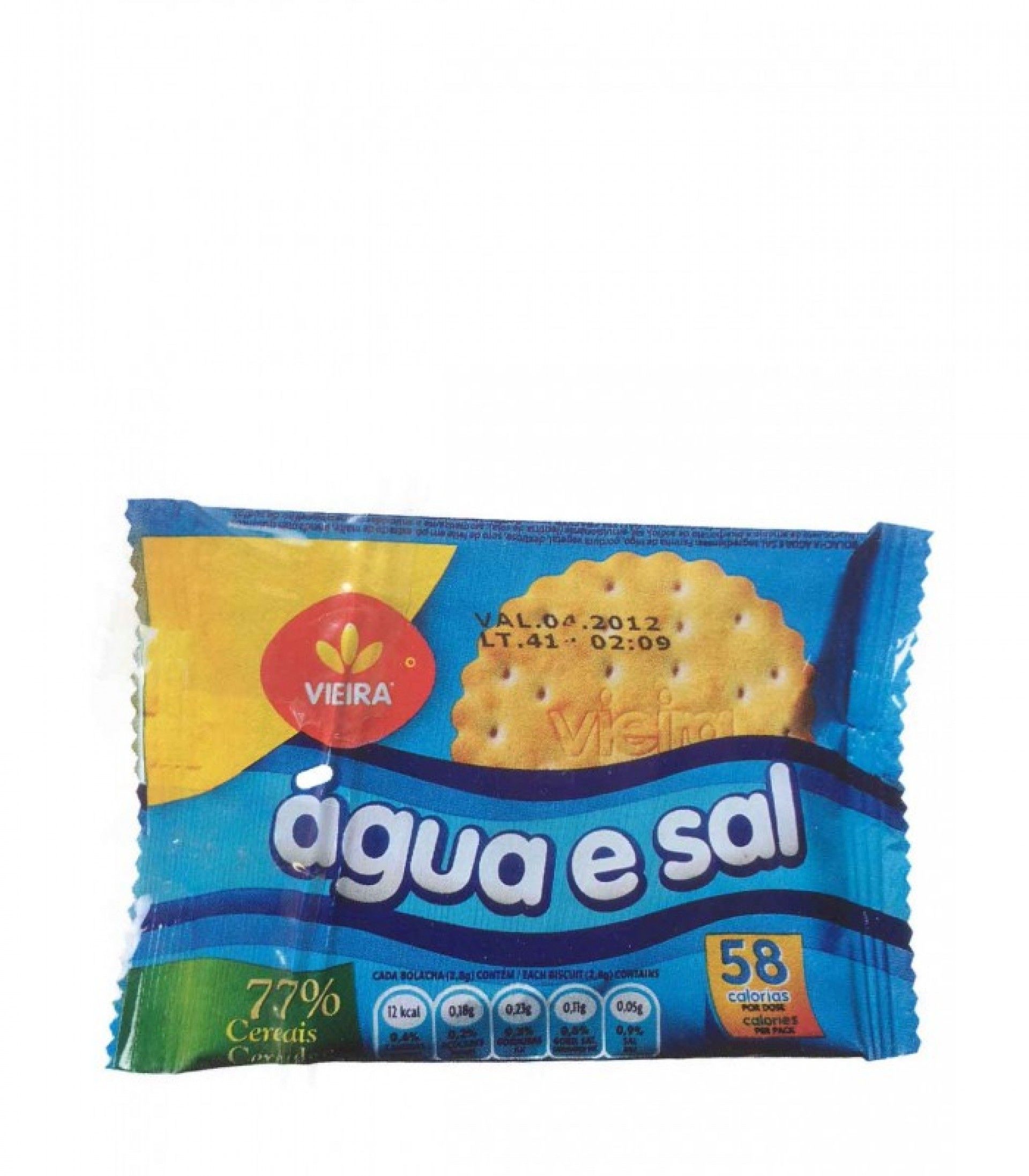 Bolacha agua e sal vieira castro 14gr