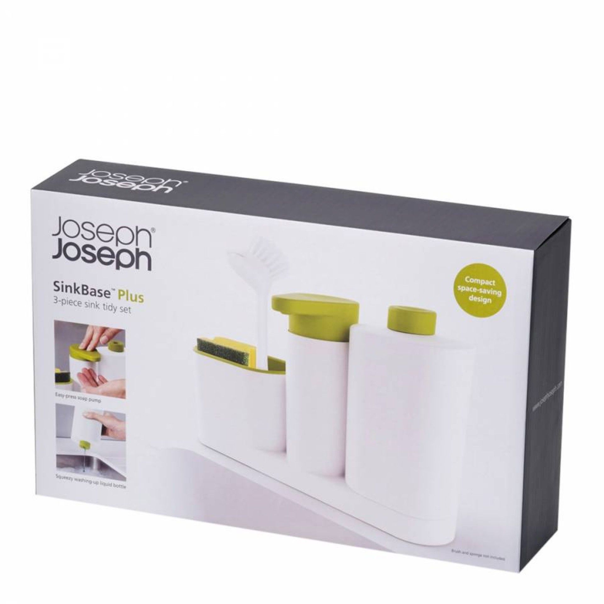 Dispensador liquido loiça sinkbase plus 3pçs