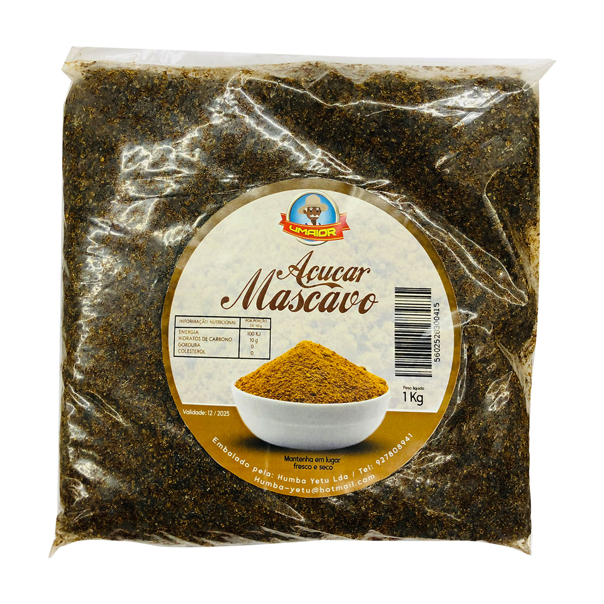 Açucar mascavado umaior 1kg