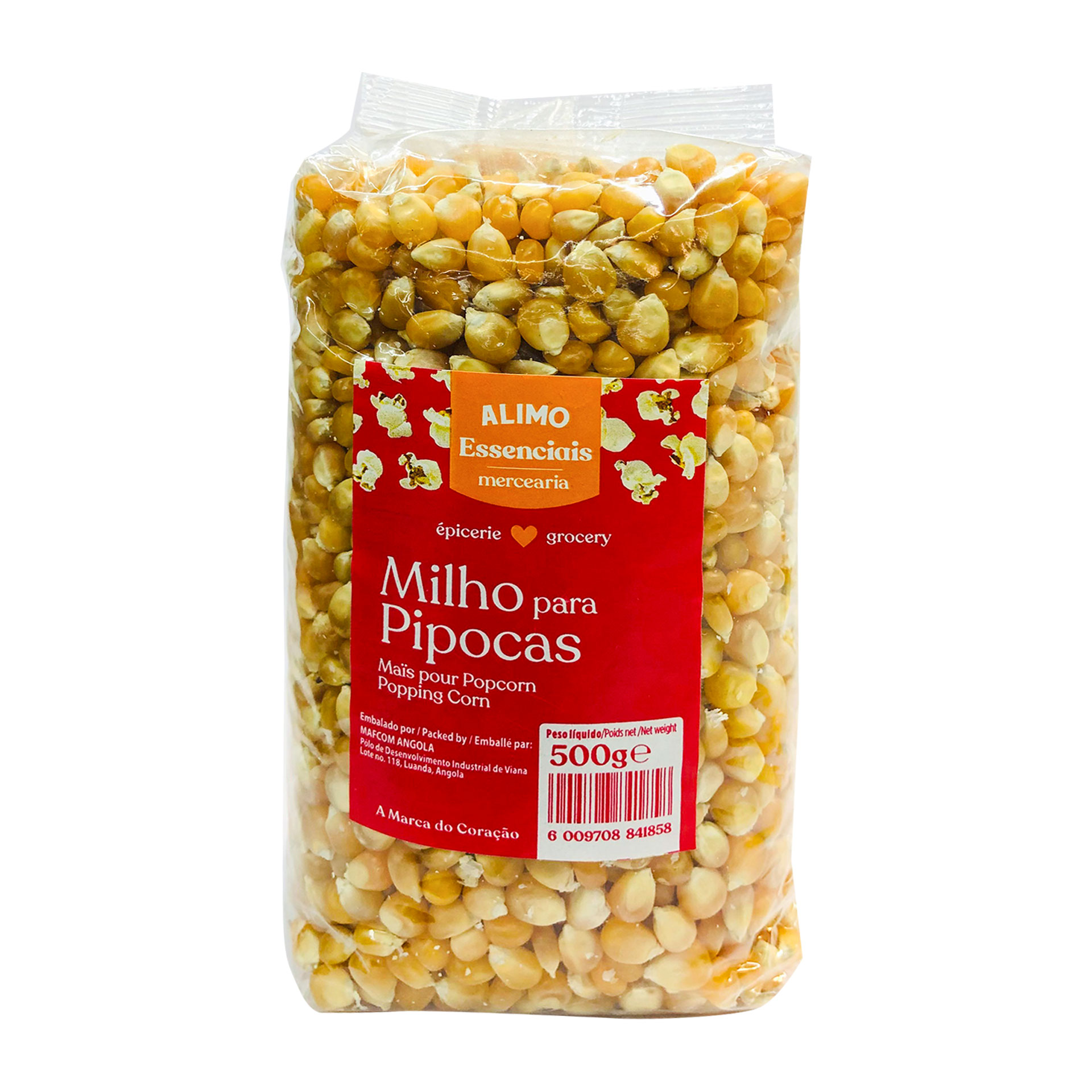 Milho para pipocas alimo 500gr