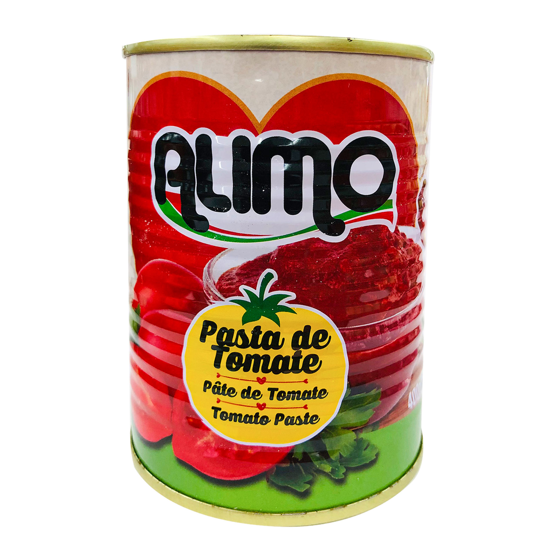 Pasta de tomate alimo 400gr easy open