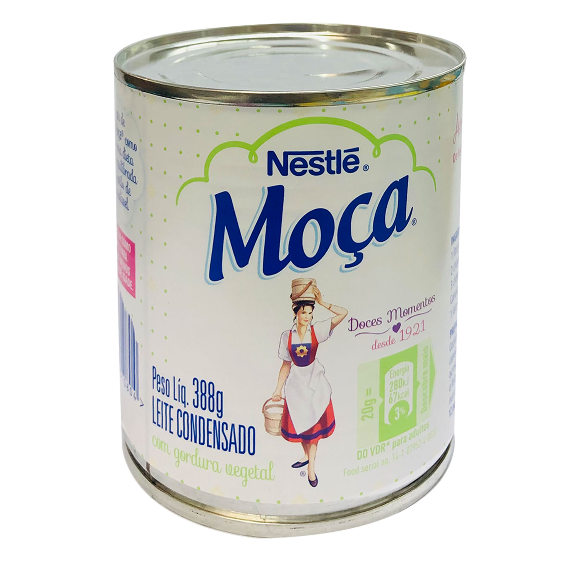 Leite condensado moça 388gr