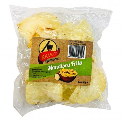 Mandioca frita c/sal 70gr